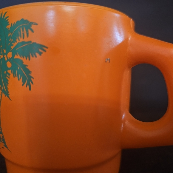 Vintage Anchor Hocking Orange Florida Gator Mug - Picture 6 of 8